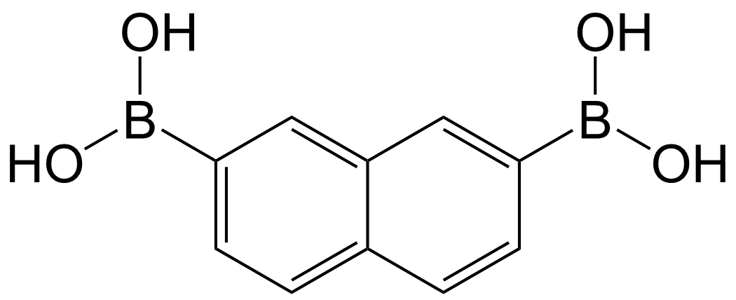 B， B'-2,7-萘二酰二[硼酸]